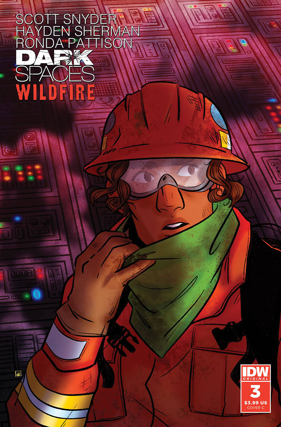 Dark Spaces Wildfire #3 Cover C Variant Molly Murakami Cover