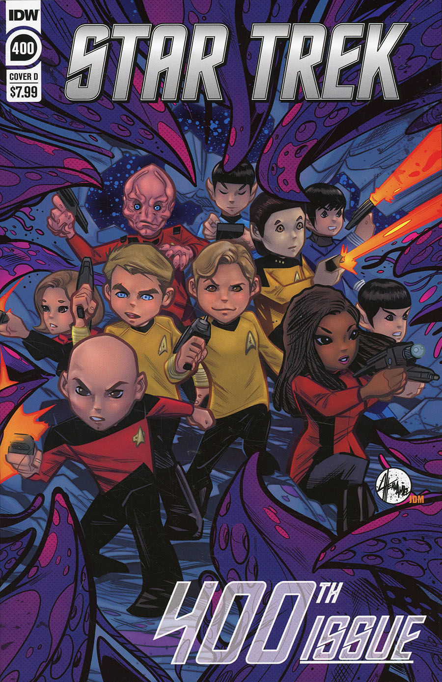 Star Trek (One Shot) #400 Cover D Variant Angel Hernandez Cover