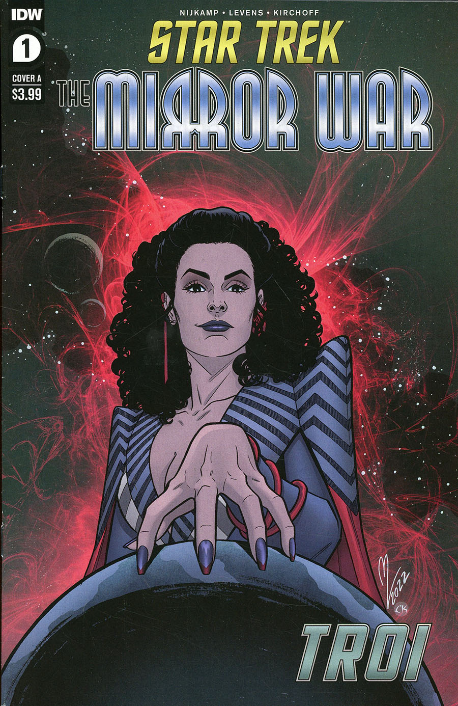 Star Trek The Mirror War Troi #1 (One Shot) Cover A Regular Megan Levens Cover