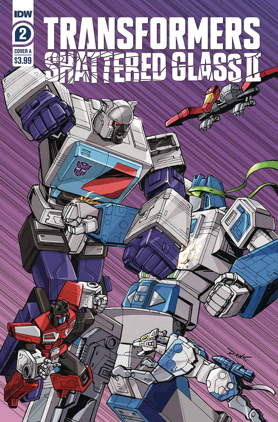 Transformers Shattered Glass II #2 Cover A Regular Dan Khanna Cover
