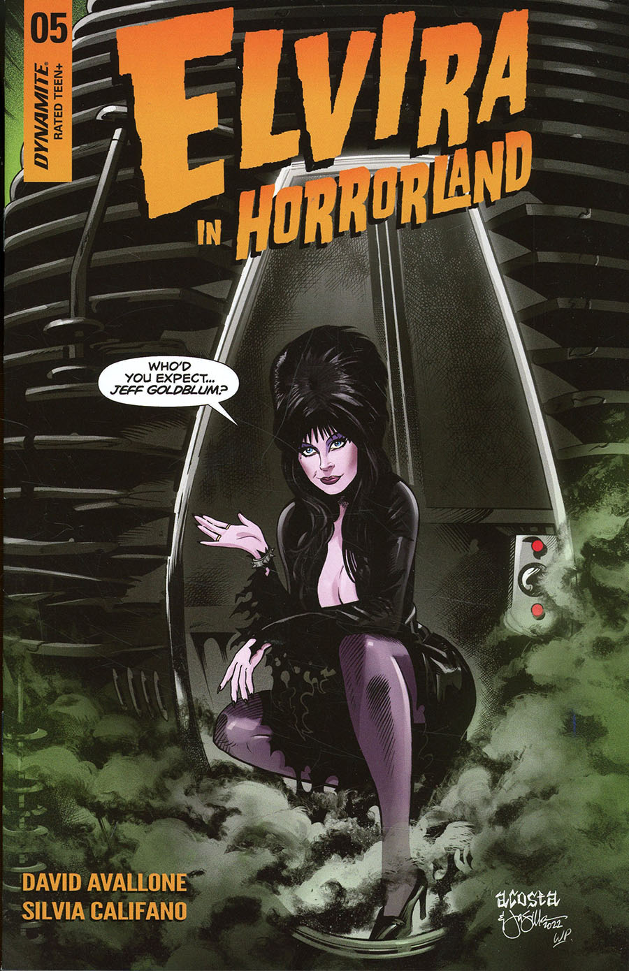 Elvira In Horrorland #5 Cover A Regular Dave Acosta Cover