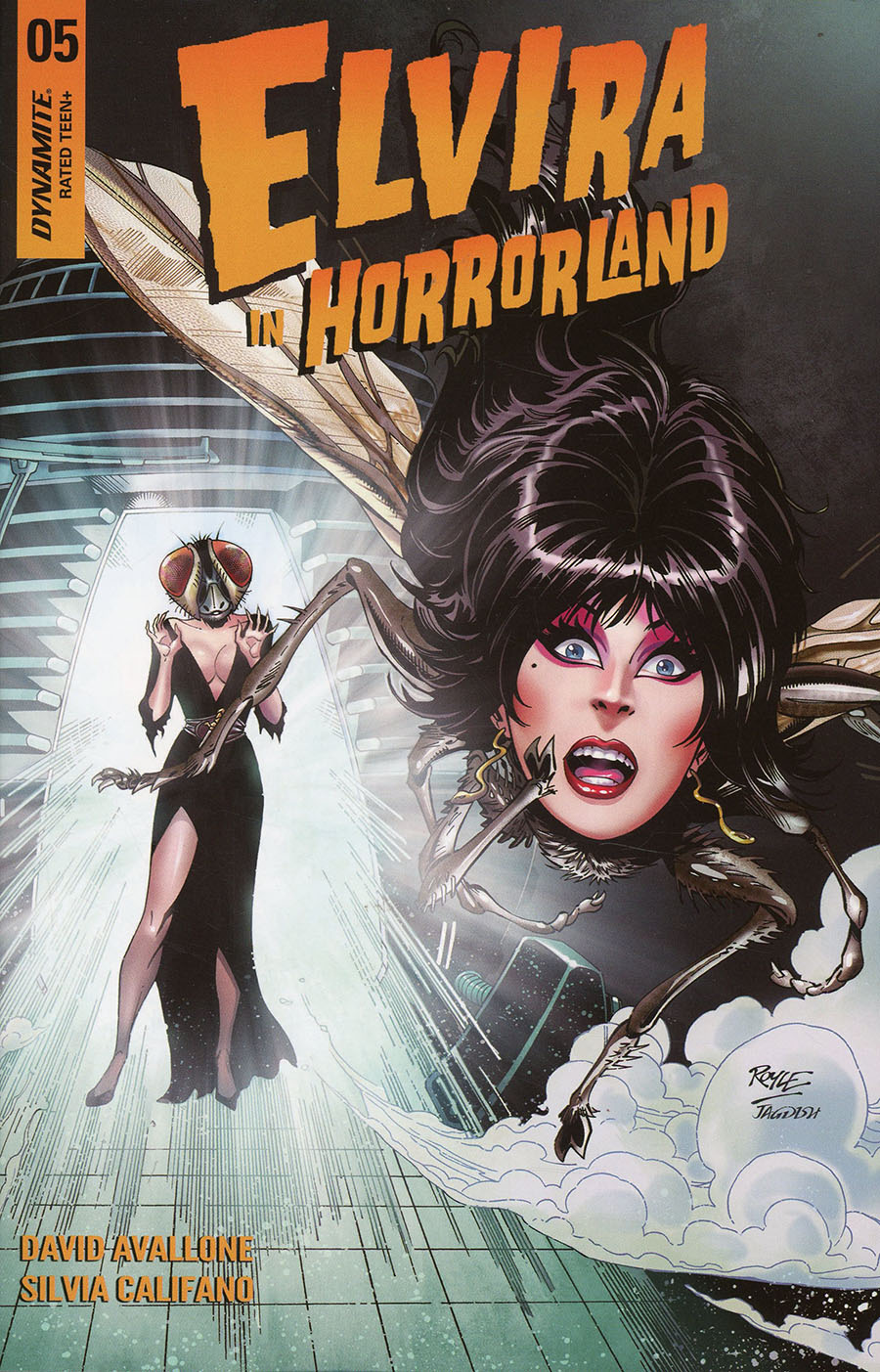 Elvira In Horrorland #5 Cover B Variant John Royle Cover