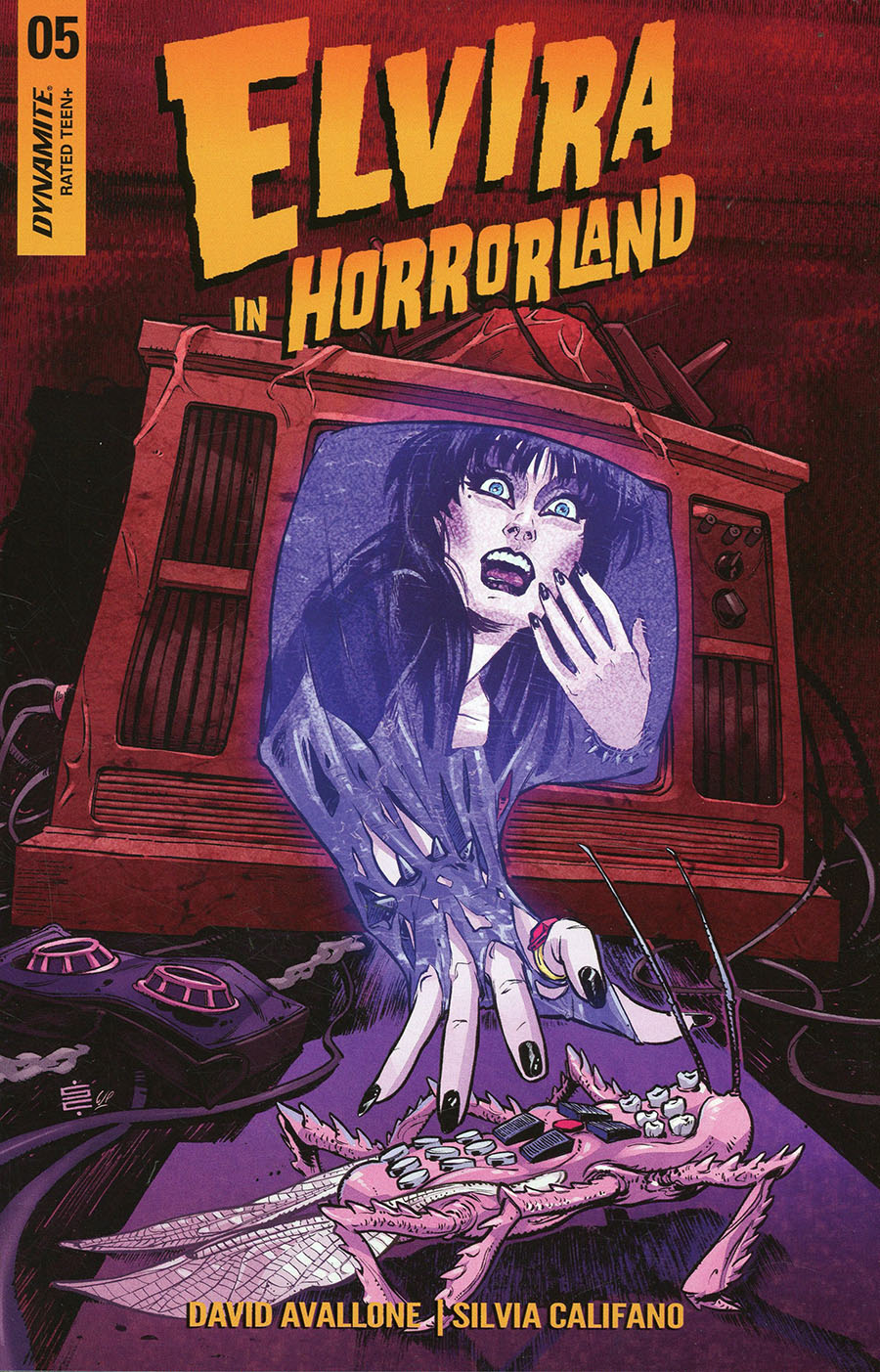 Elvira In Horrorland #5 Cover C Variant Silvia Califano Cover