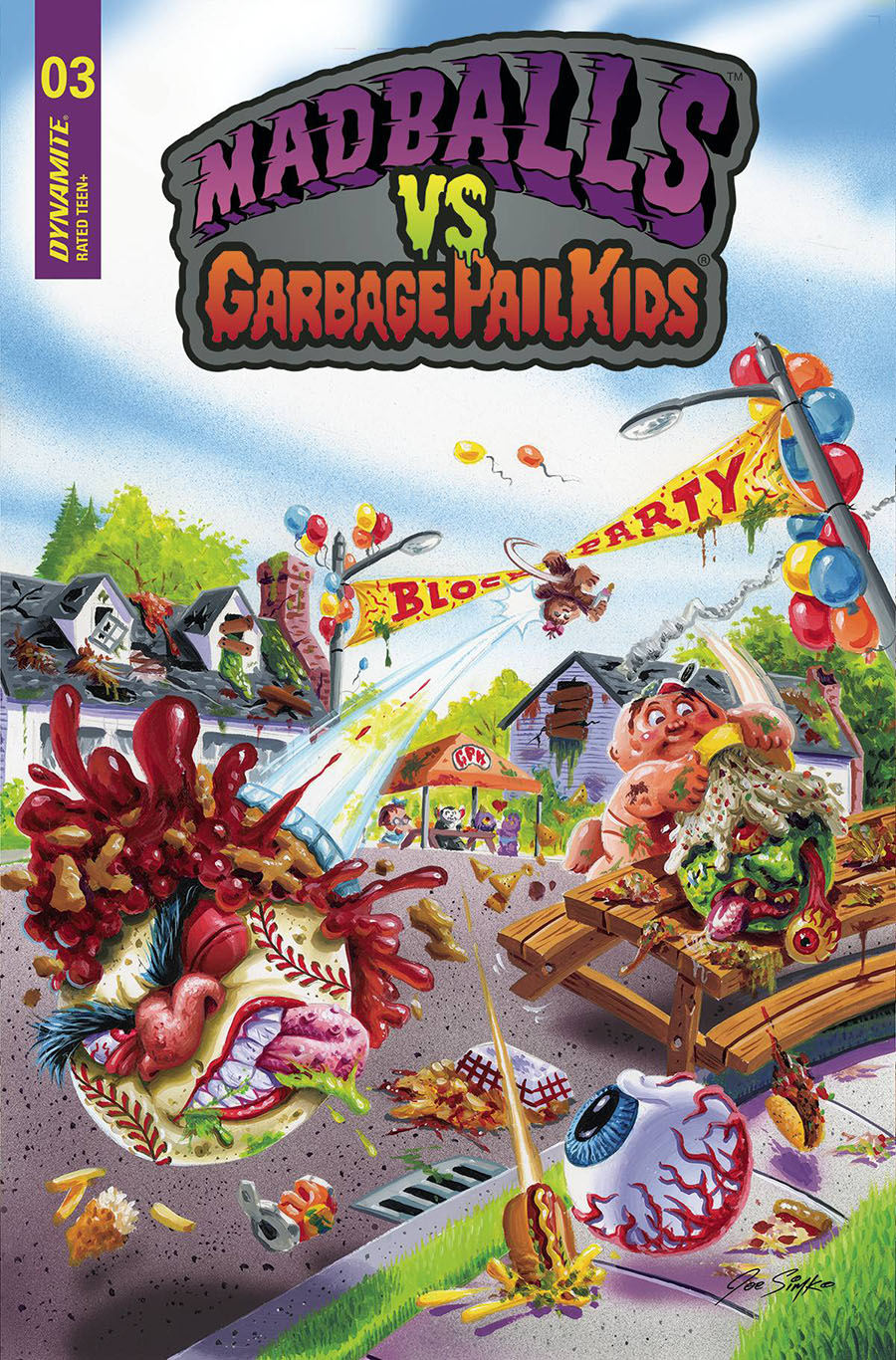 Madballs vs Garbage Pail Kids #3 Cover A Regular Joe Simko Cover