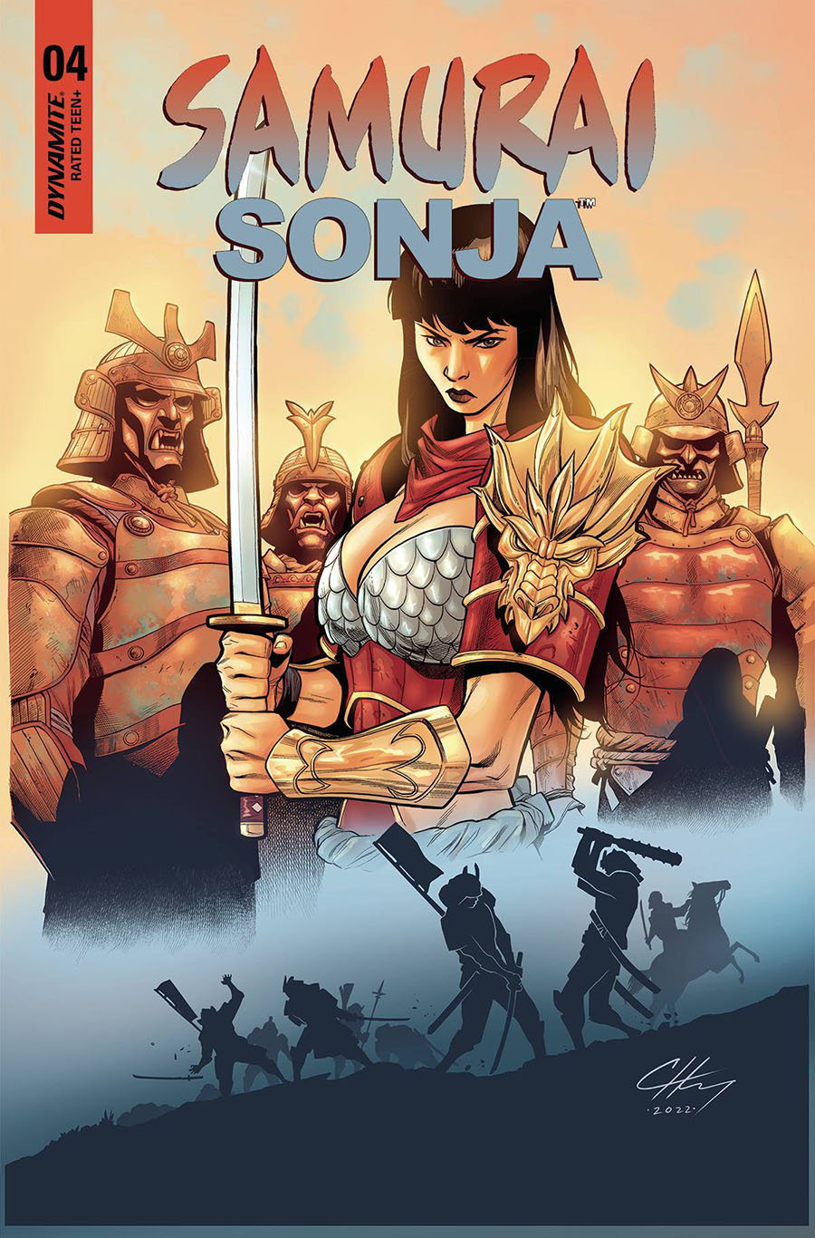 Samurai Sonja #4 Cover A Regular Clayton Henry Cover
