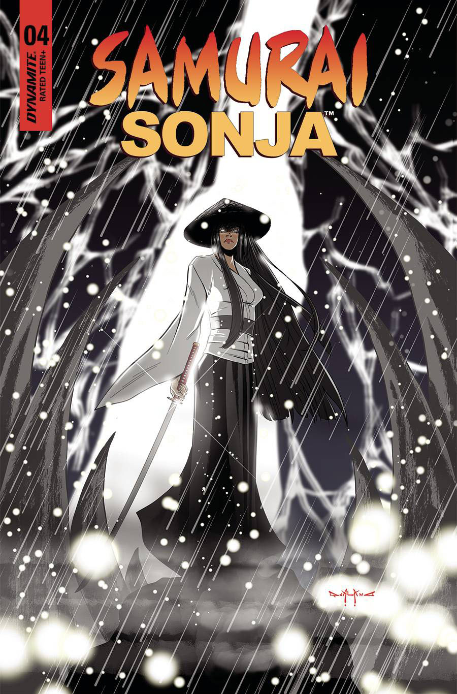Samurai Sonja #4 Cover C Variant Pasquale Qualano Cover