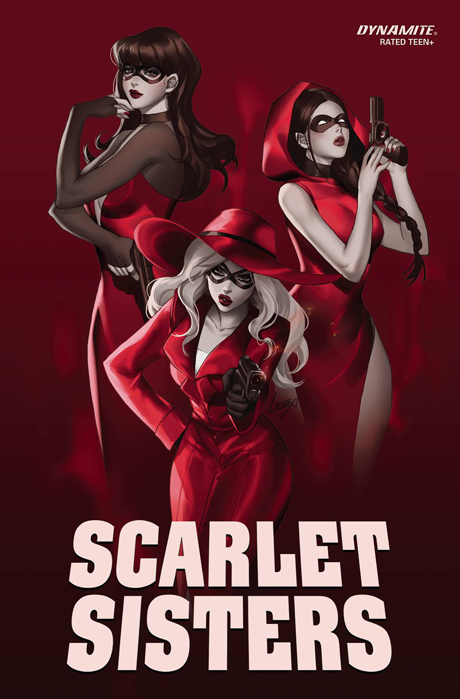 Scarlet Sisters #1 (One Shot) Cover C Variant Lesley Leirix Li Cover