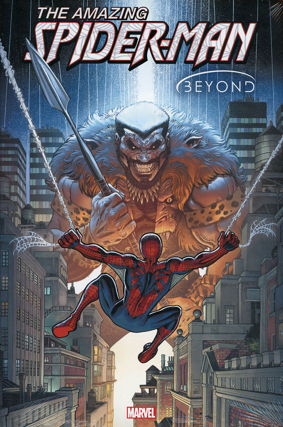 Amazing Spider-Man Beyond Omnibus HC Direct Market Arthur Adams Kraven Variant Cover