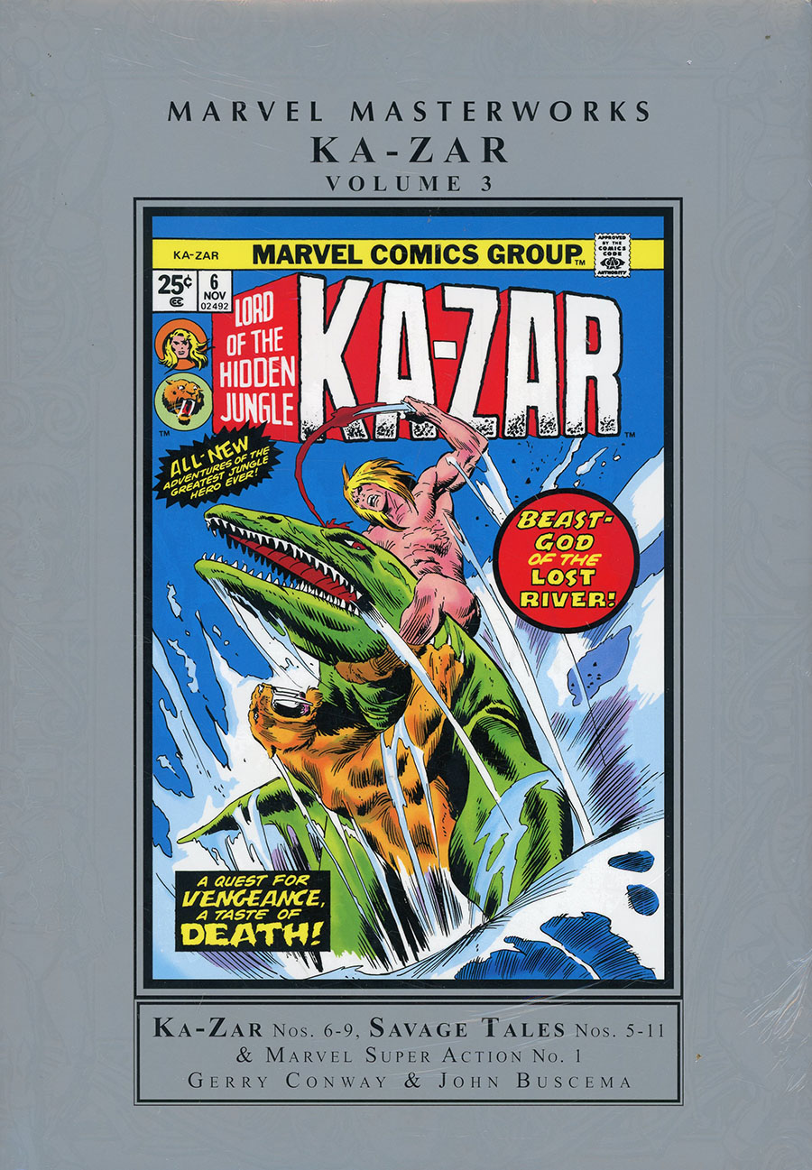 Marvel Masterworks Ka-Zar Vol 3 HC Regular Dust Jacket