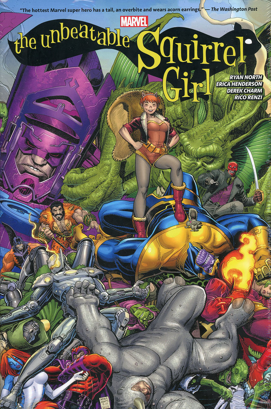 Unbeatable Squirrel Girl Omnibus HC Direct Market Arthur Adams Variant Cover