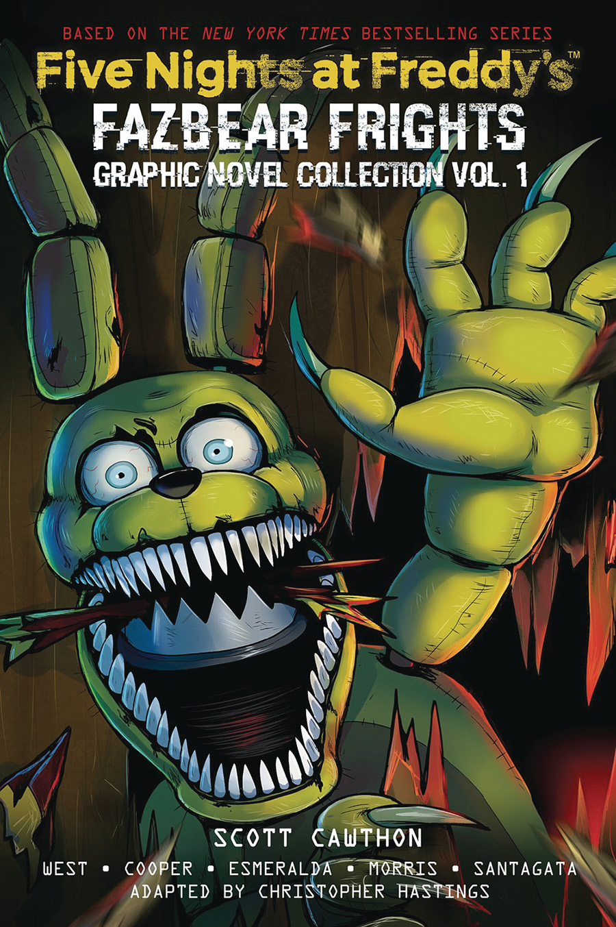 Five Nights At Freddys Fazbear Frights Graphic Novel Collection Vol 1 HC