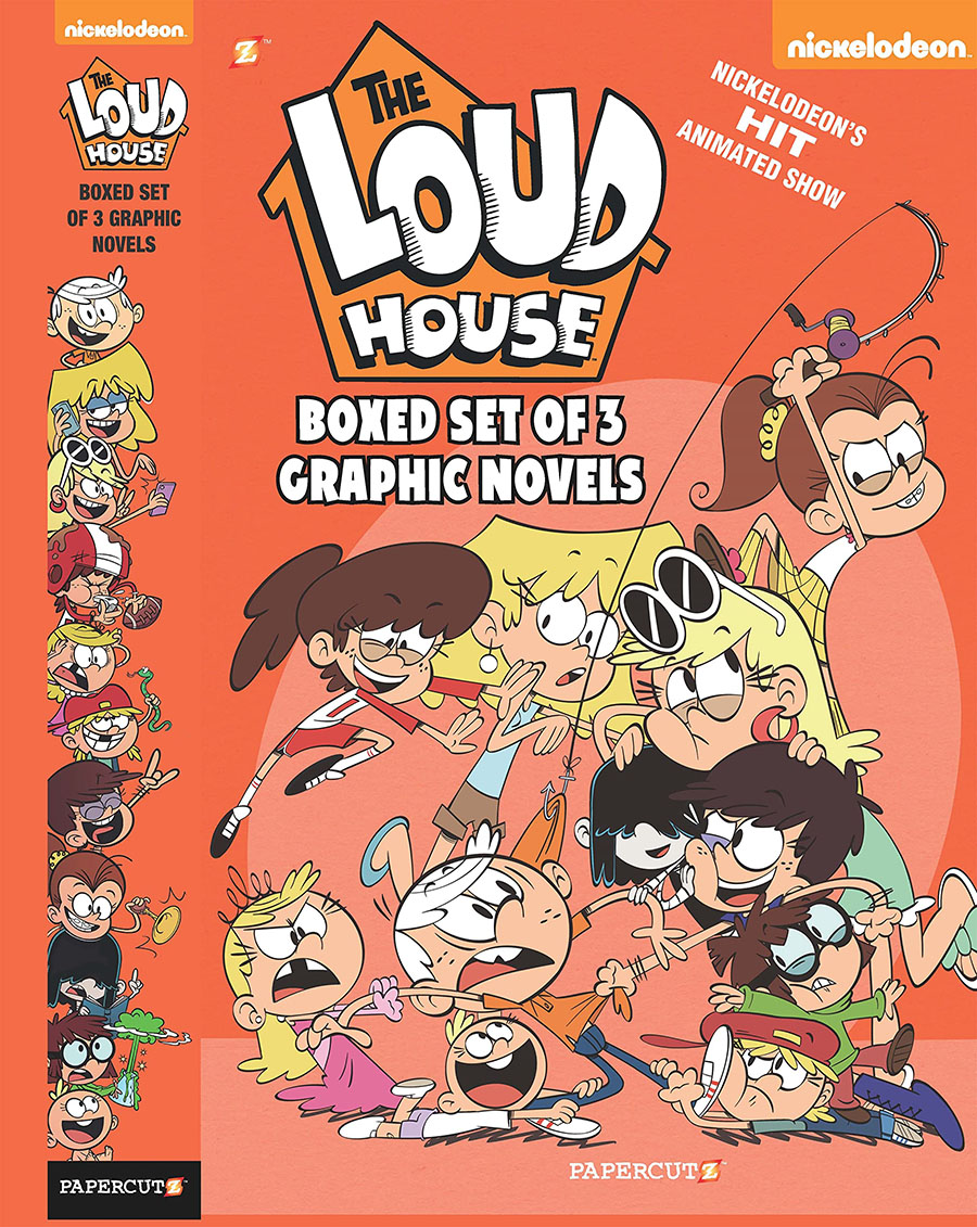 The Loud House Boxed Set of 3 Graphic Novels