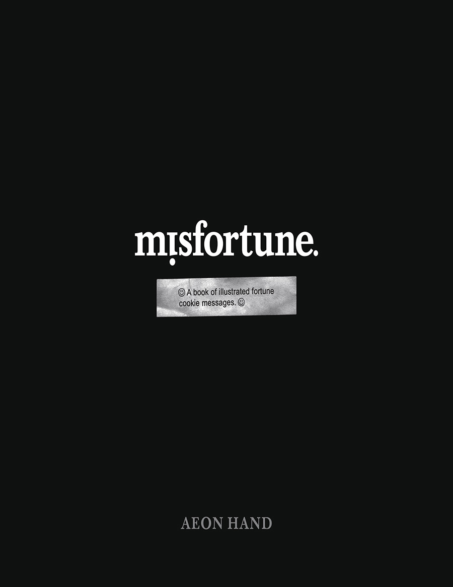 Misfortune Book Of Illustrated Fortune Cookie Messages SC