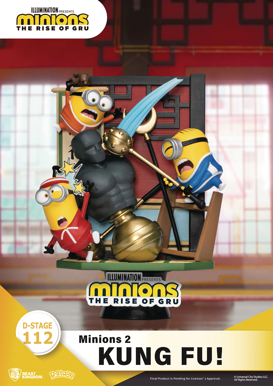Minions 2 DS-112 Kung Fu D-Stage Series 6-Inch Statue