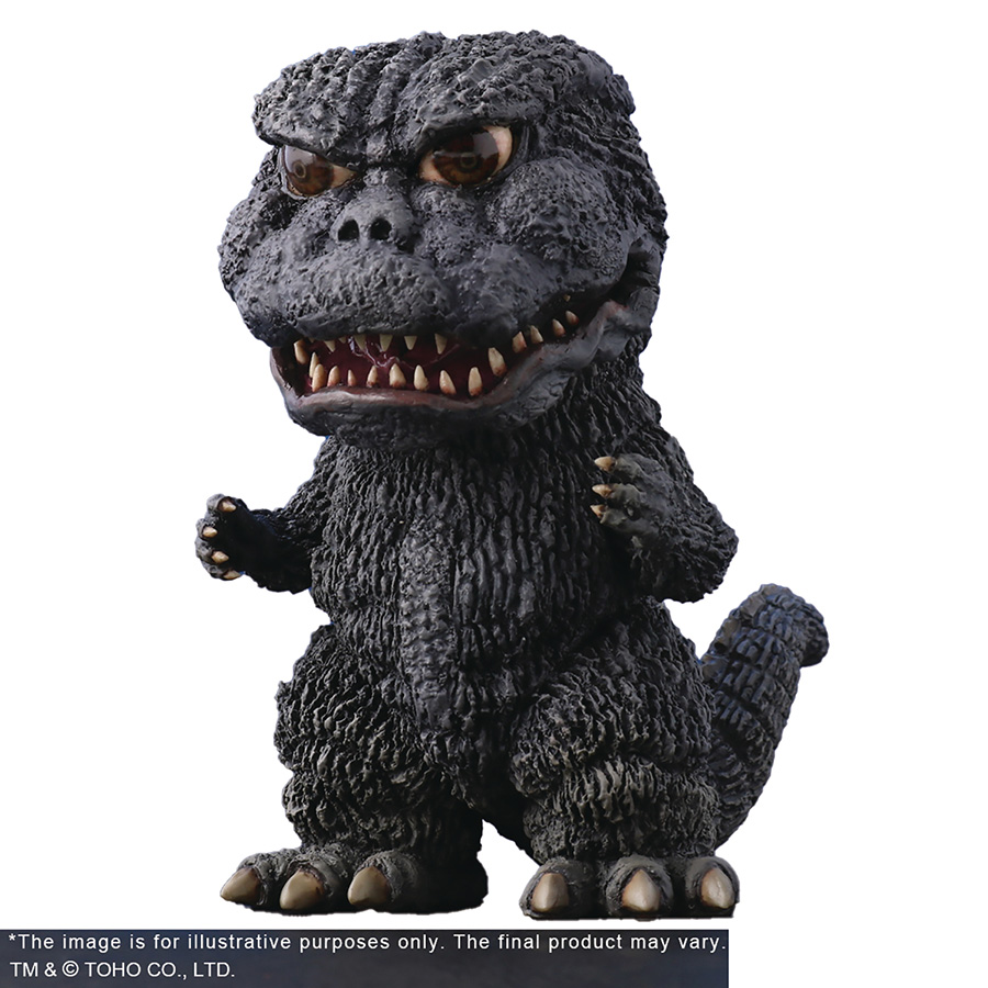 Godzilla vs Megalon 1973 Godzilla Defo Real Soft Vinyl Figure