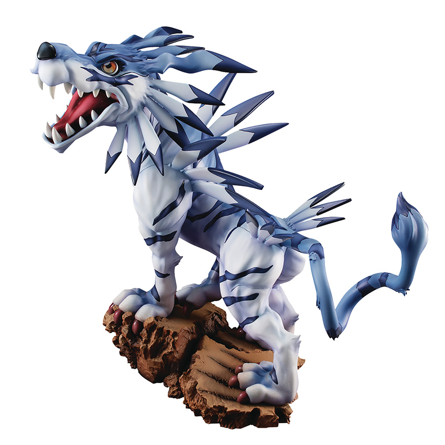 Digimon Adventures Garurumon Battle Precious G.E.M. PVC Statue