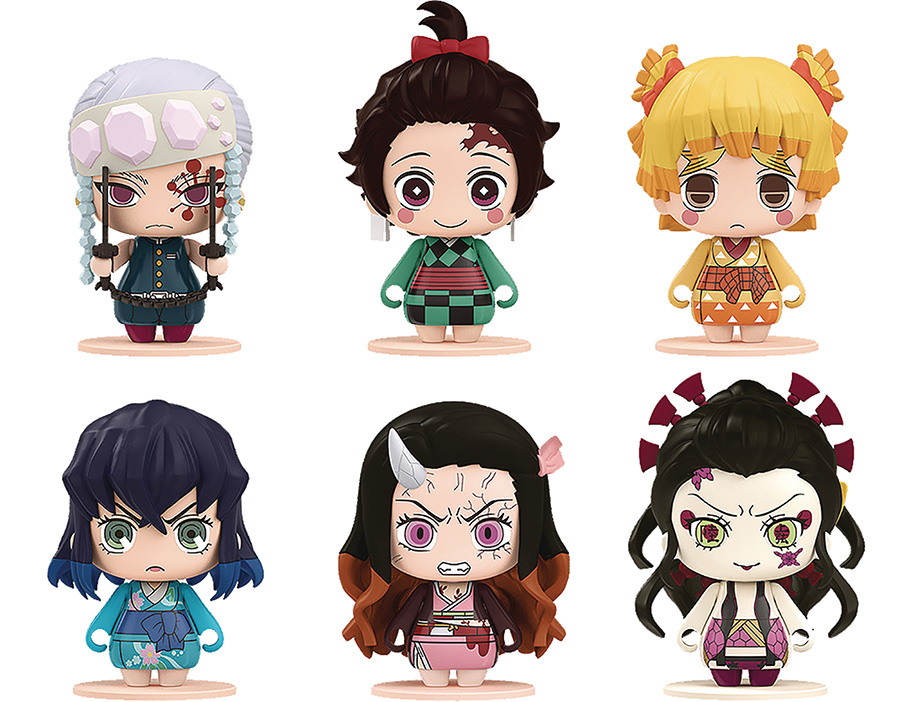 Demon Slayer Kimetsu No Yaiba Pocket Maquette Trading Figure 6-Piece Set