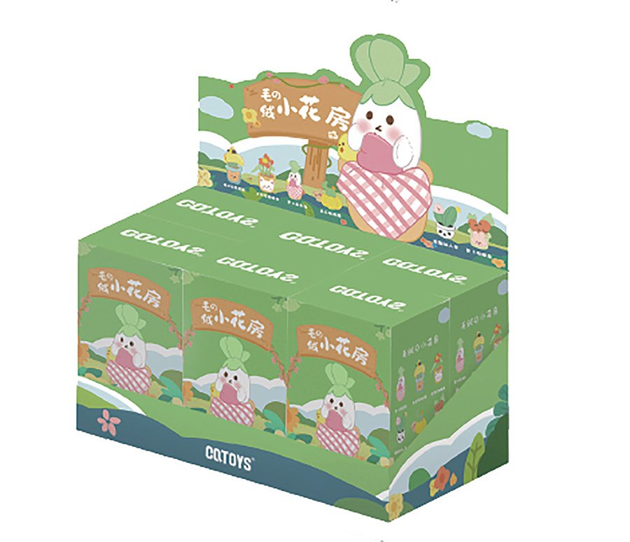 Fluffy Flower Room Plus Figure Blind Mystery Box 6-Piece Display