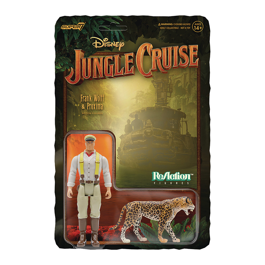 Disney Jungle Cruise ReAction Figure - Frank Wolff & Proxima
