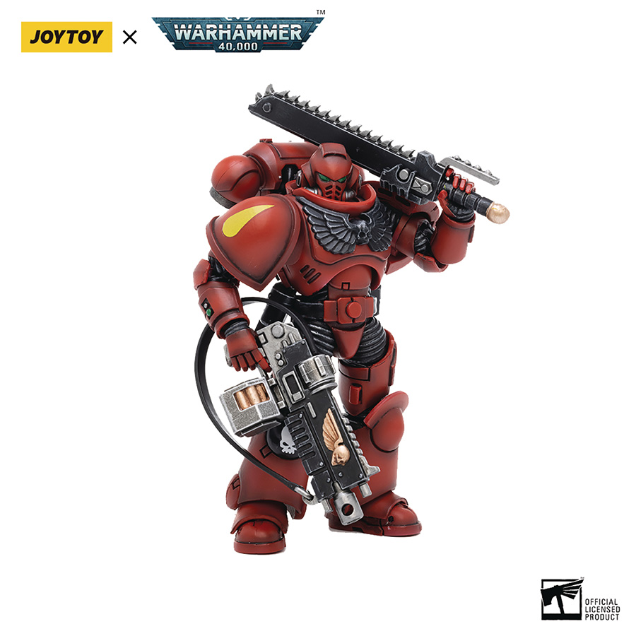 Joytoy Warhammer 40000 Blood Angels Intercessors Brother Marine 3 1/18 Scale Action Figure