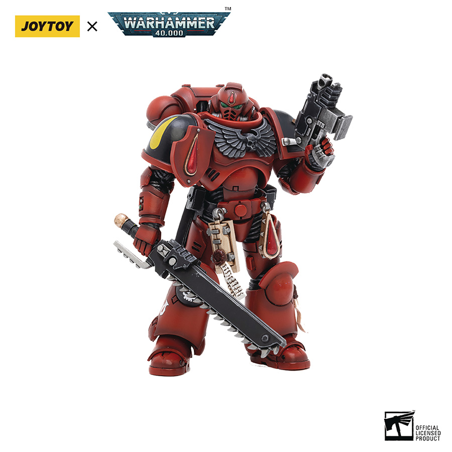 Joytoy Warhammer 40000 Blood Angels Intercessors Brother Ranian 1/18 Scale Action Figure