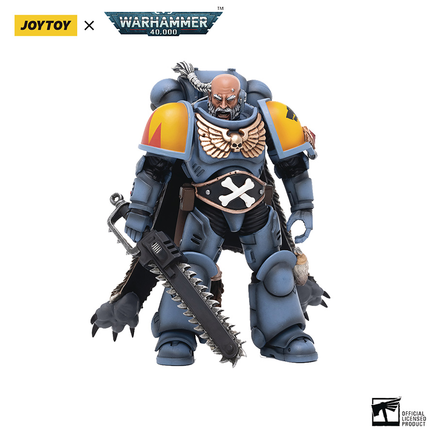 Joytoy Warhammer 40000 Space Wolves Claw Pack Gunnar 1/18 Scale Action Figure