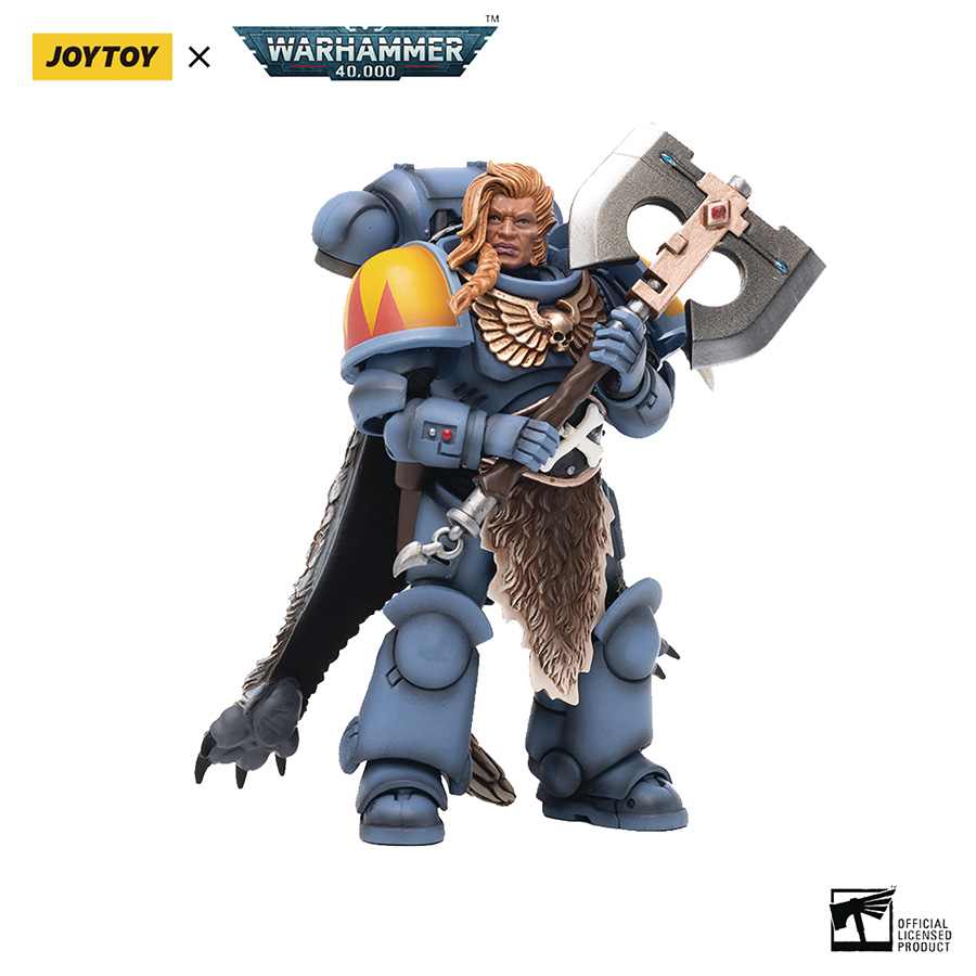 Joytoy Warhammer 40000 Space Wolves Claw Pack Logan Ghostwolf 1/18 Scale Action Figure