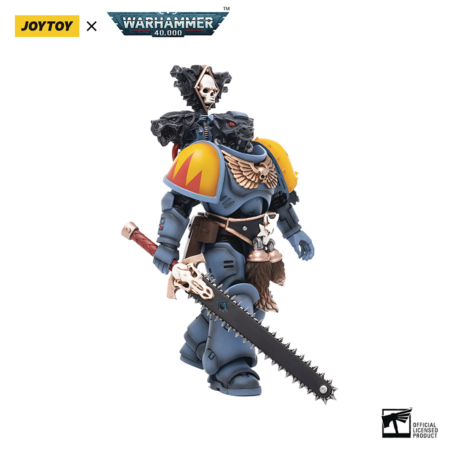 Joytoy Warhammer 40000 Space Wolves Claw Pack Torvald 1/18 Scale Action Figure