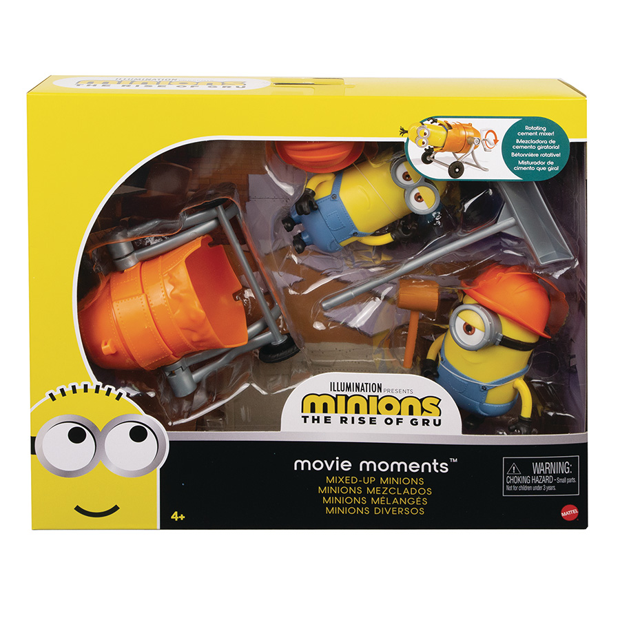 Minions Movie Moments Mixed Up Minions Playset Case