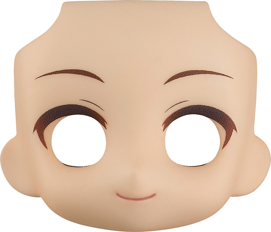 Nendoroid Doll Customizable Face Plate 02 Almond Milk 6-Piece Display