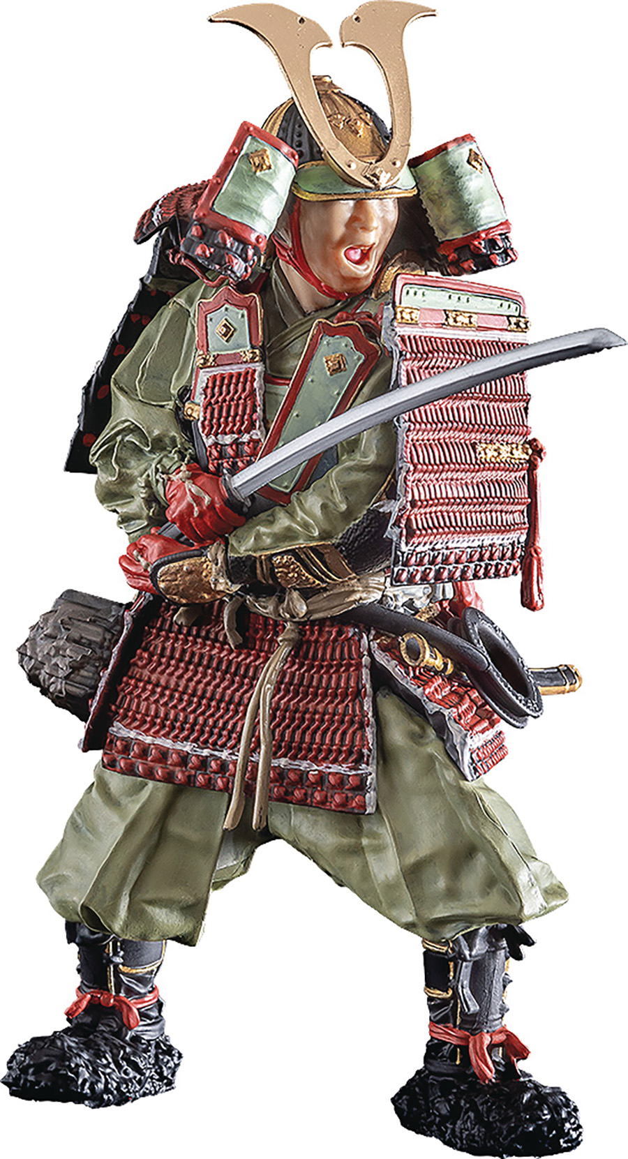 Plamax Kamakura Period Armored Warrior 1/12 Scale Plastic Model Kit