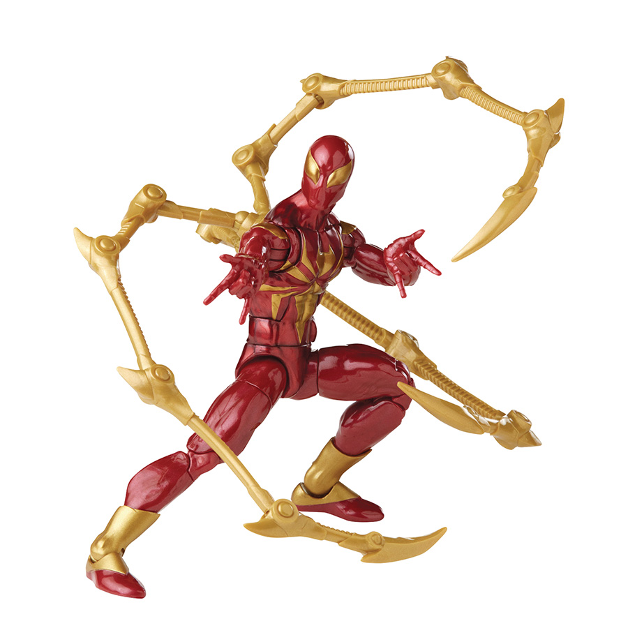 Spider-Man Legends Iron Spider 6-Inch Action Figure Case