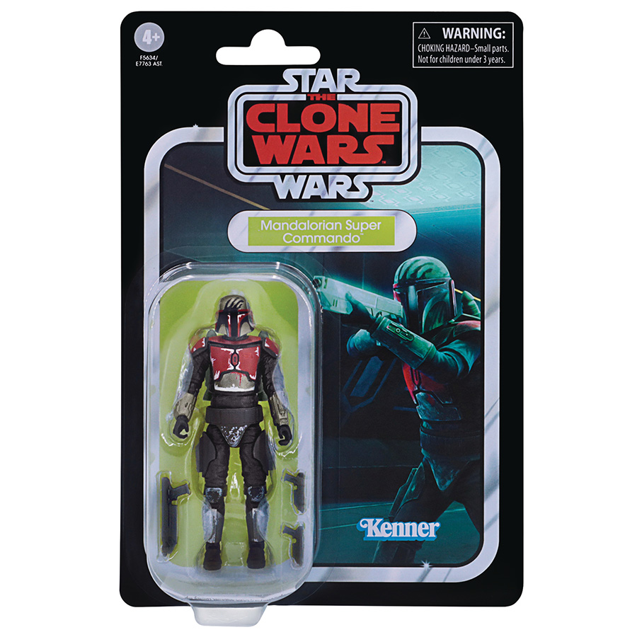 Star Wars Vintage Collection Mandalorian Super Commando 3.75-Inch Action Figure Case