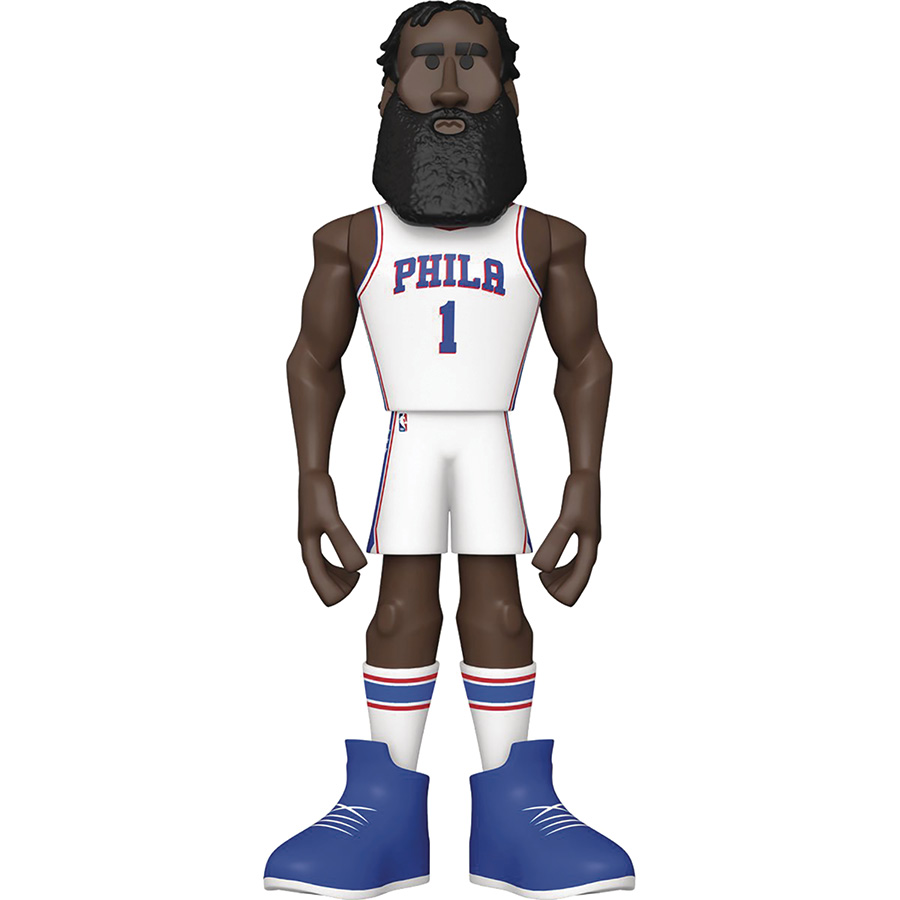 Vinyl Gold NBA Rockets James Harden 12-Inch Vinyl Figure