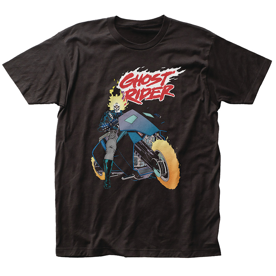Marvel Ghost Rider #1 Previews Exclusive Black T-Shirt Large