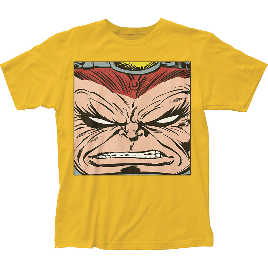 Marvel Heroes M.O.D.O.K. Face Previews Exclusive Yellow T-Shirt Large