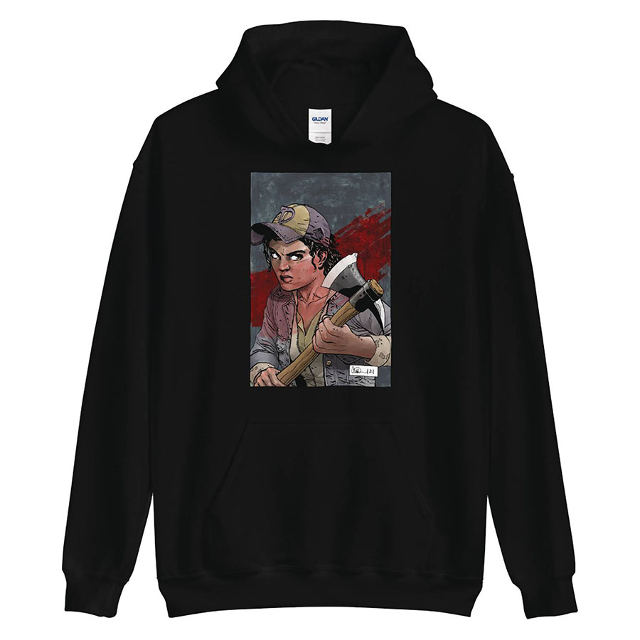 Clementine Skybound X Black Hoodie Large