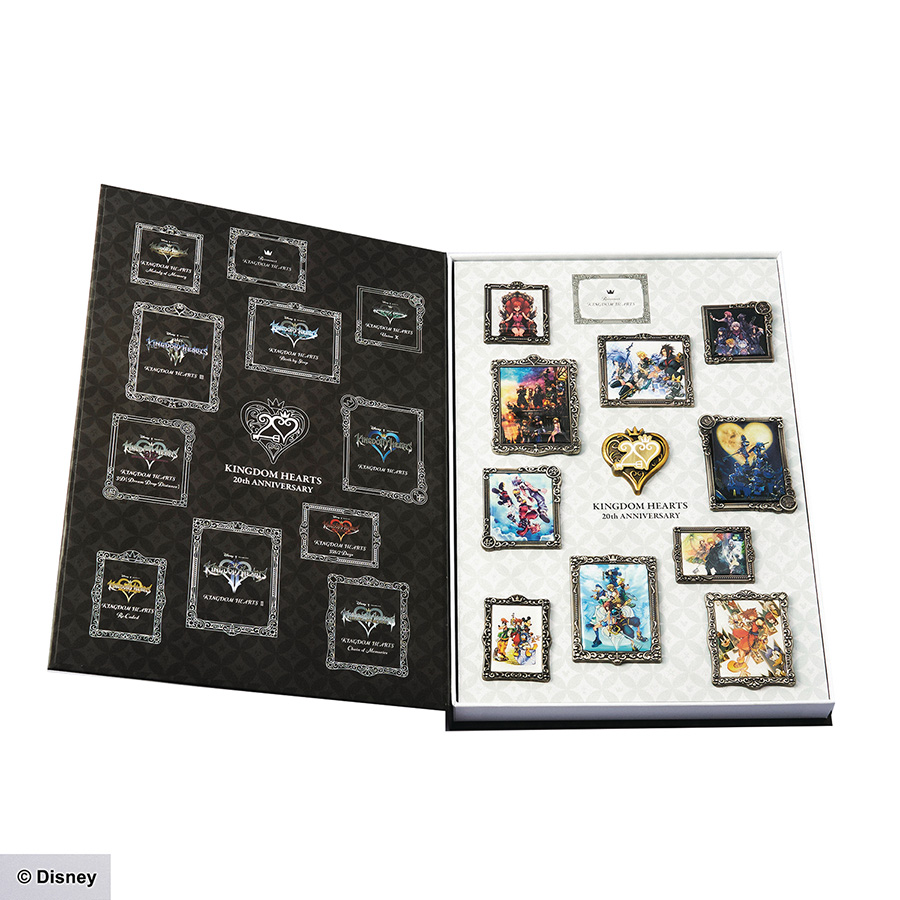 Kingdom Hearts 20th Anniversary Pins Box Set Vol 1