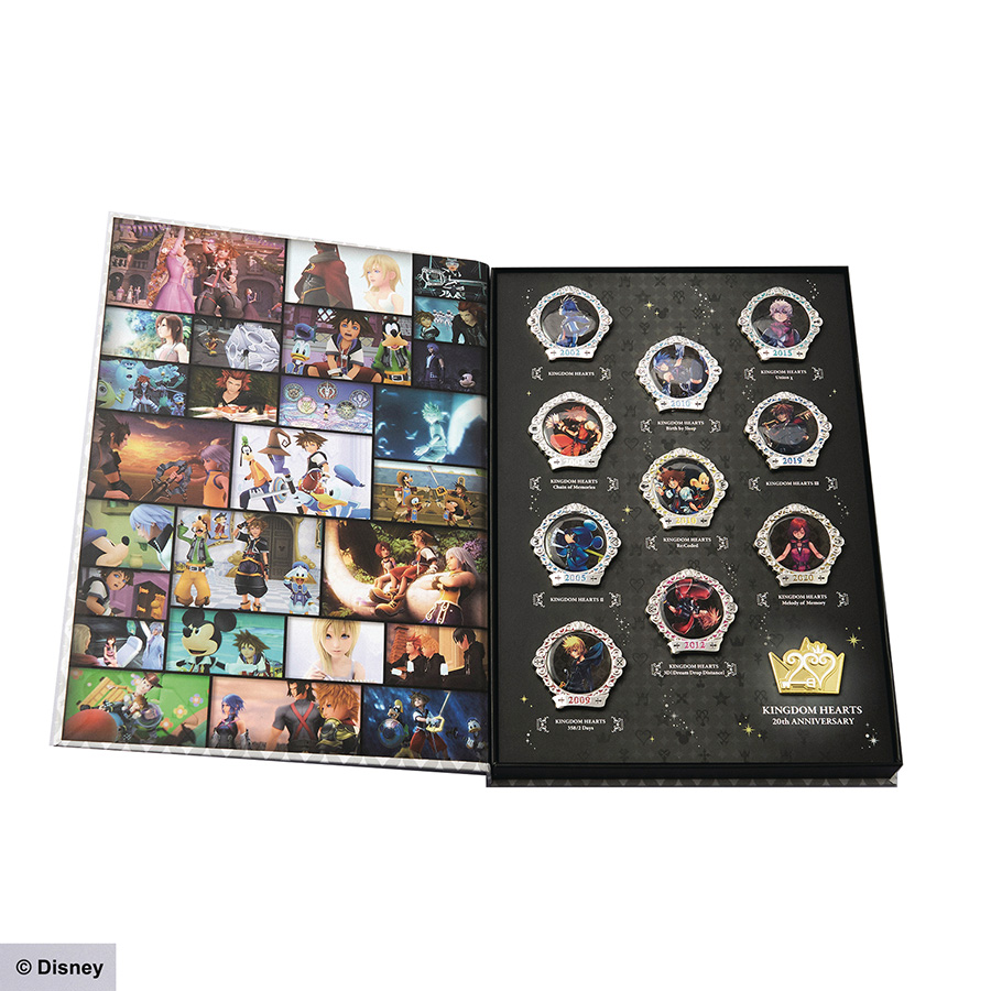 Kingdom Hearts 20th Anniversary Pins Box Set Vol 2