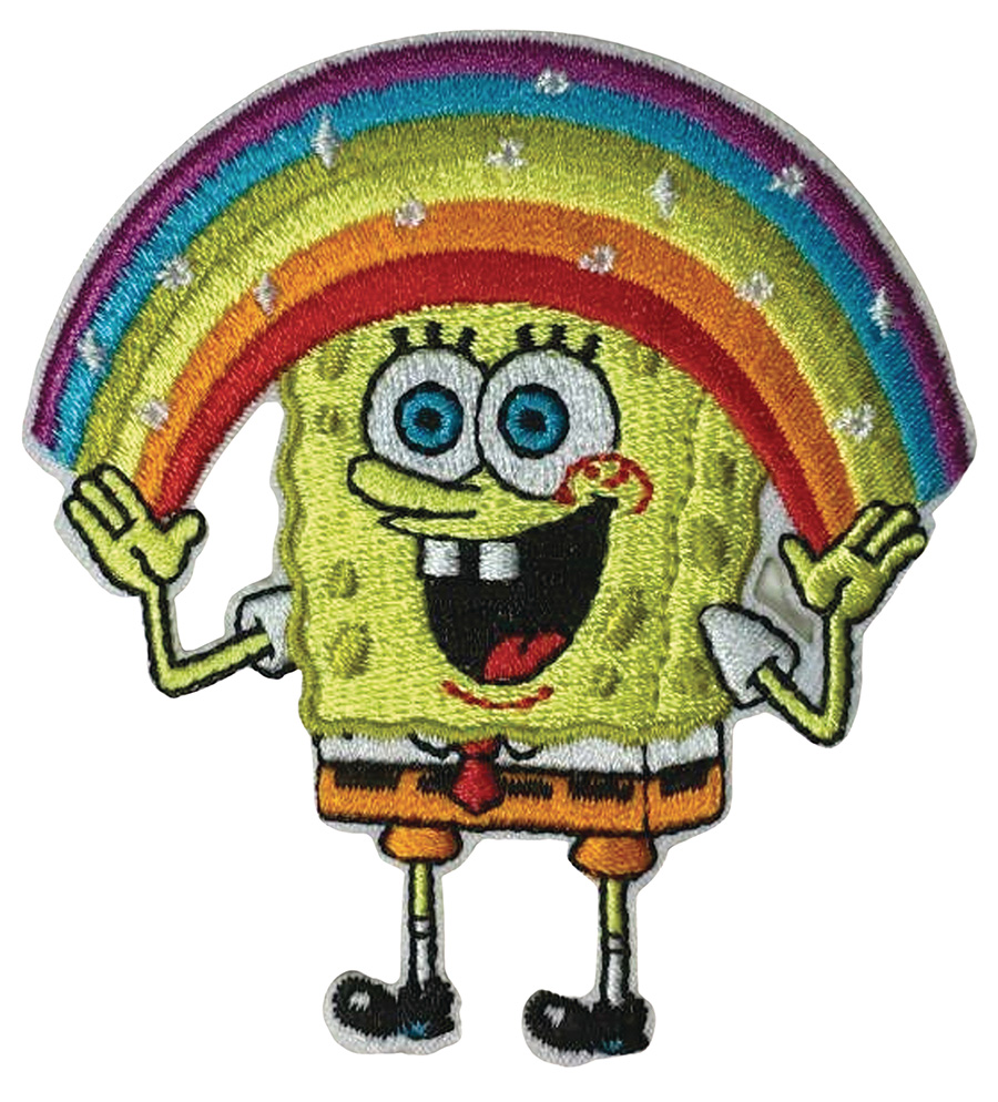 SpongeBob SquarePants Patch - Imagination Rainbow