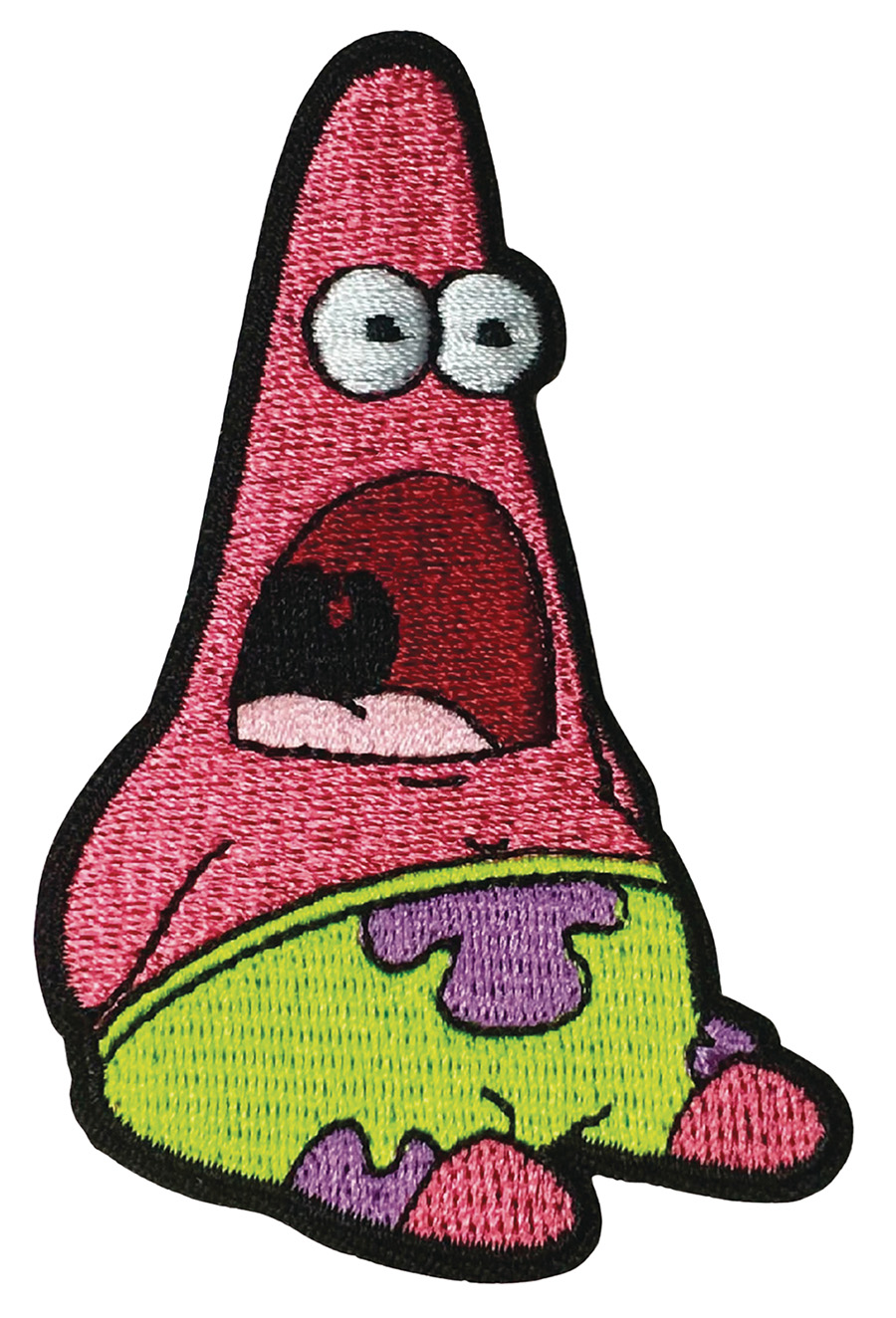SpongeBob SquarePants Patch - Shocked Patrick
