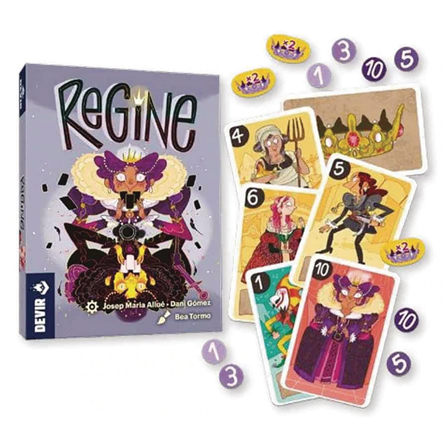 Regine Card Game Display (6-Count)