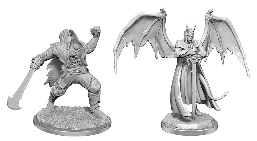 Critical Role Unpainted Miniature - Laughing Hand & Fiendish Wanderer