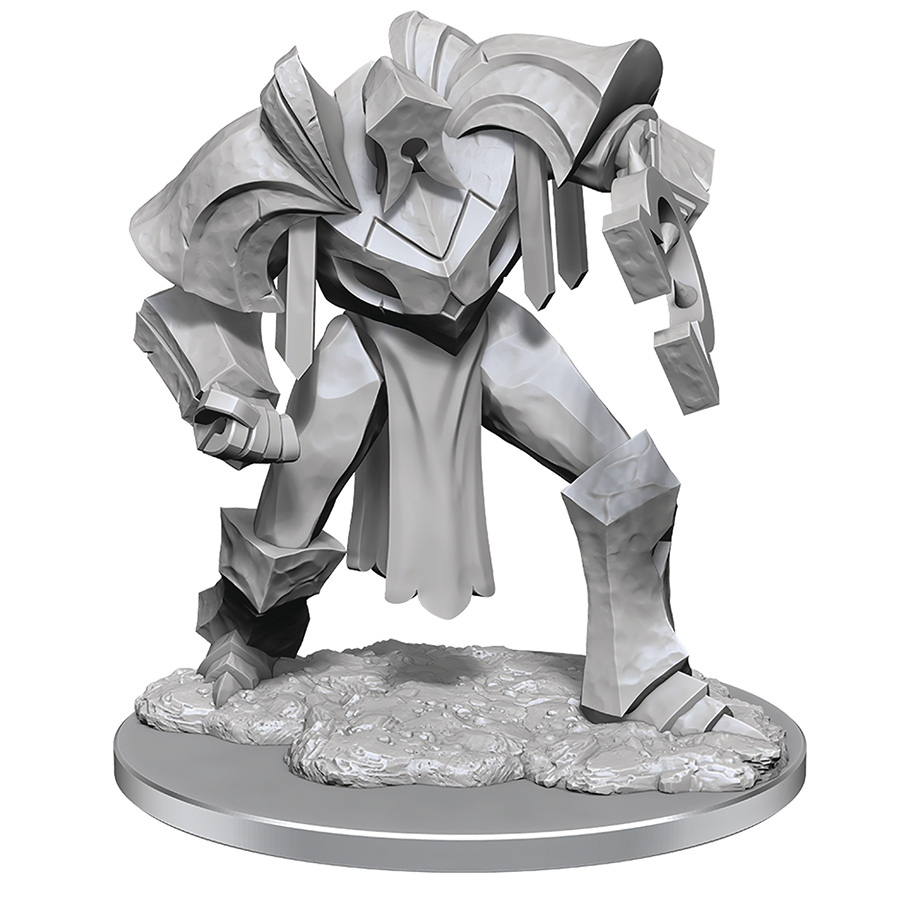 Critical Role Unpainted Miniature - Mage Hunter Golem