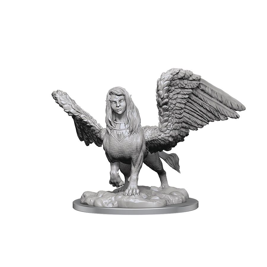 Critical Role Unpainted Miniature - Sphinx Female