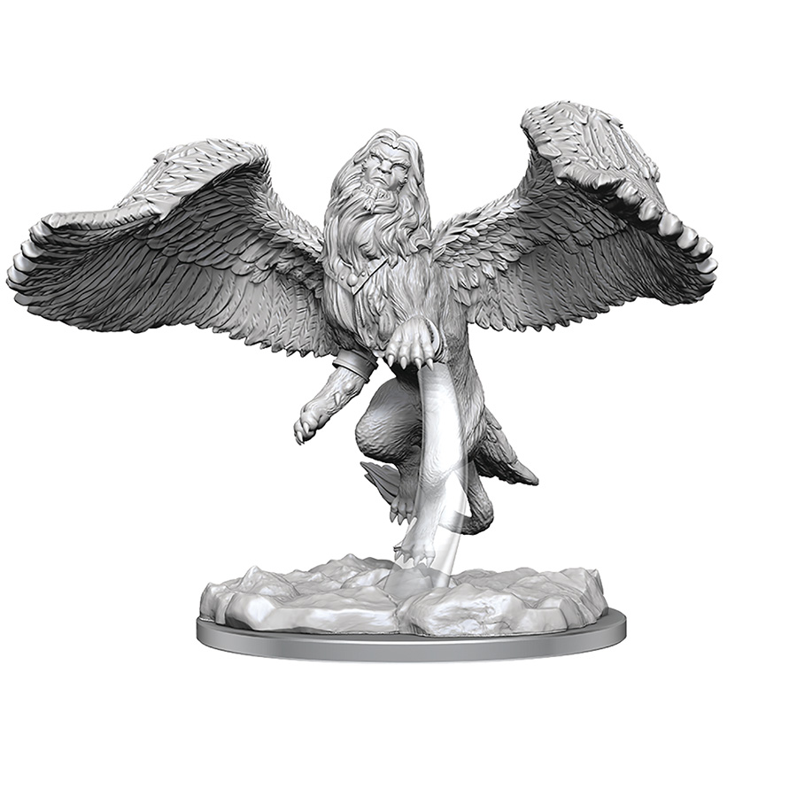 Critical Role Unpainted Miniature - Sphinx Male