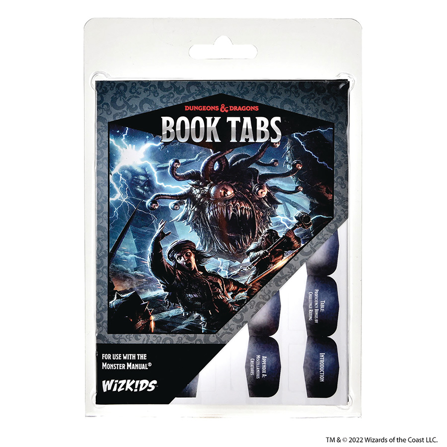 Dungeons & Dragons Book Tabs - Monster Manual
