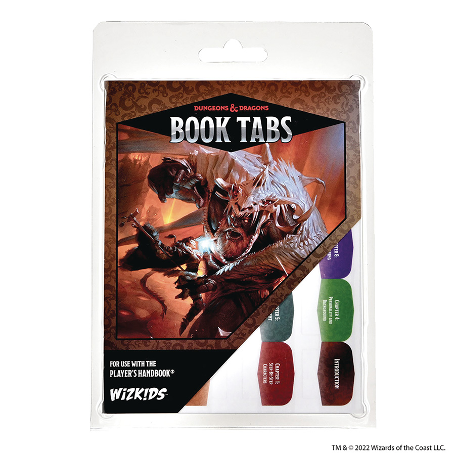 Dungeons & Dragons Book Tabs - Players Handbook