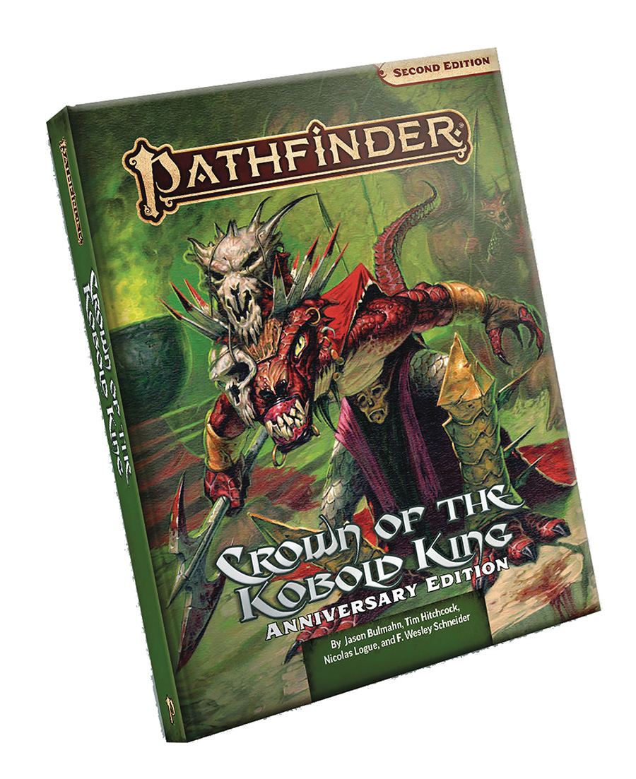 Pathfinder Adventure Crown Of The Kobold King Anniversary Edition HC (P2) Regular Edition