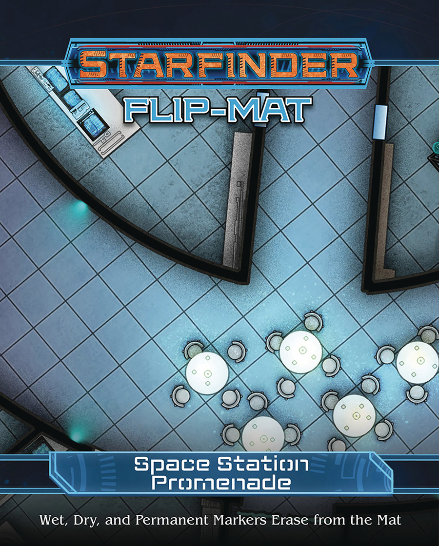 Starfinder RPG Flip-Mat - Space Station Promenade
